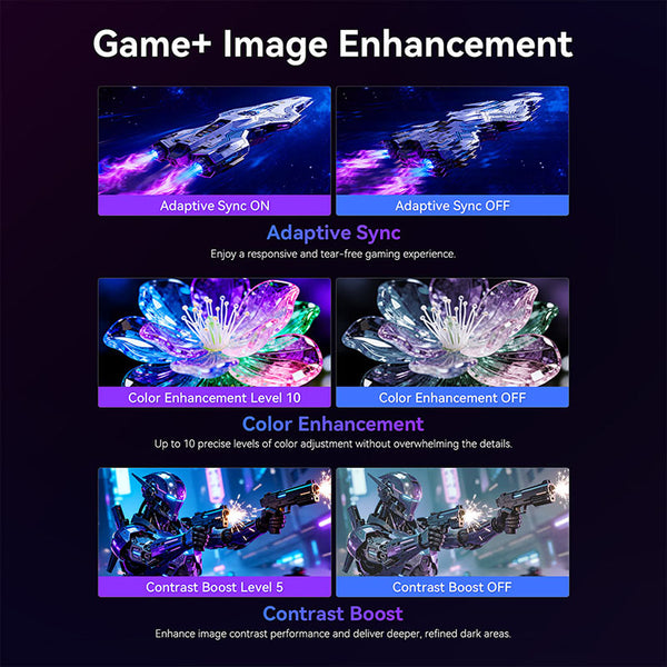 TITAN ARMY P2712V 4K Gaming Monitor 27-Inch