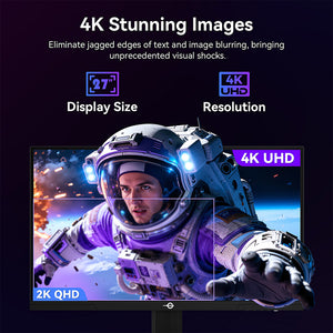 TITAN ARMY P2712V 4K Gaming Monitor 27-Inch
