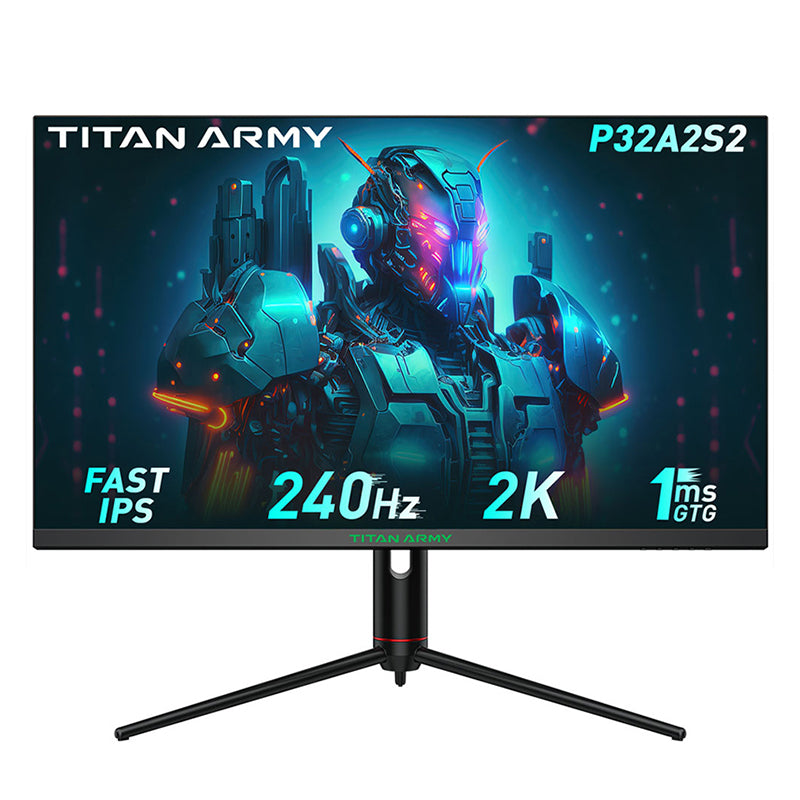 TITAN ARMY P32A2S2 Gaming Monitor With IPS QHD 240Hz - WhatGeek