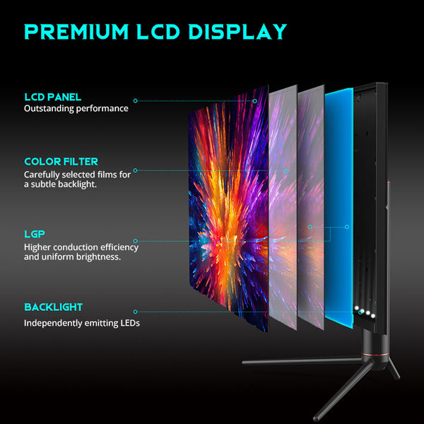 TITAN ARMY P32A2S2 Gaming Monitor With IPS QHD 240Hz