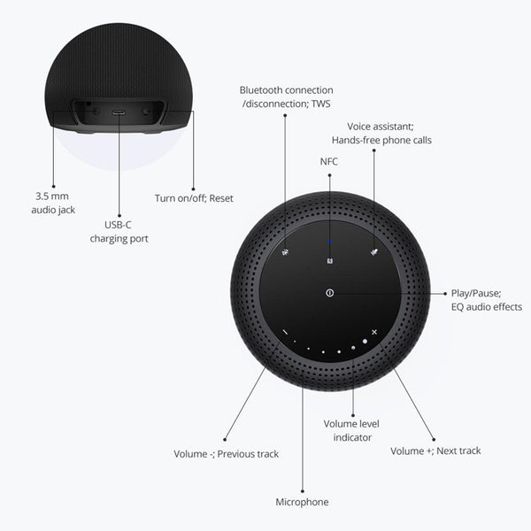 Altoparlante Bluetooth da casa Tronsmart Element T6 Max