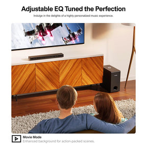 Ultimea Nova S50 Soundbar Dolby Atmos 2.1 Channel US Version