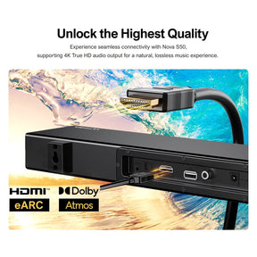 Ultimea Nova S50 Soundbar Dolby Atmos 2.1 Channel US Version