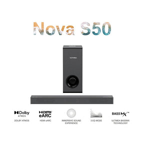 Ultimea Nova S50 Soundbar Dolby Atmos 2.1 Channel US Version