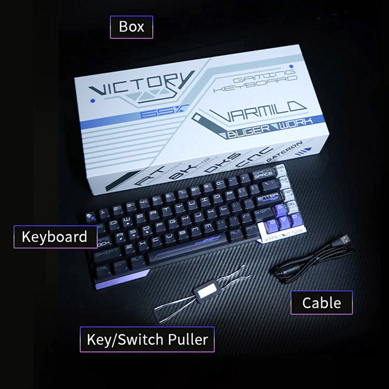 Varmilo Victory Magnet Switch メカニカルキーボード VARMILO Victory Magnet Switch Wired Hot-Swap Mechanical