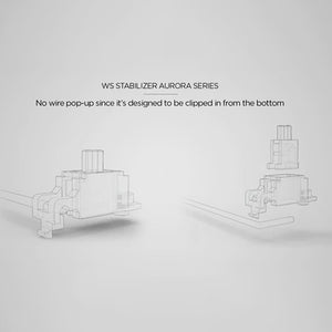 WuqueStudio WS Stabs Aurora Series Stabilizers Set