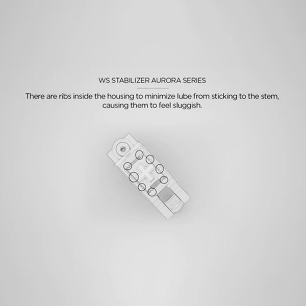 WuqueStudio WS Stabs Aurora Series Stabilizers Set
