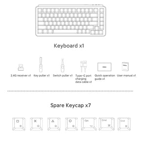 Xiaomi x MIIIW Art Series Z830 Wireless Mechanical Keyboard