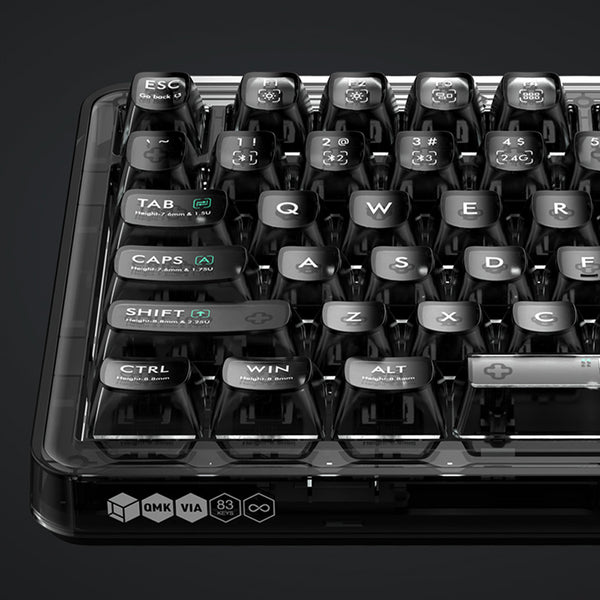 Xiaomi x MIIIW BlackIO 83 QMK VIA Wireless Mechanical Keyboard