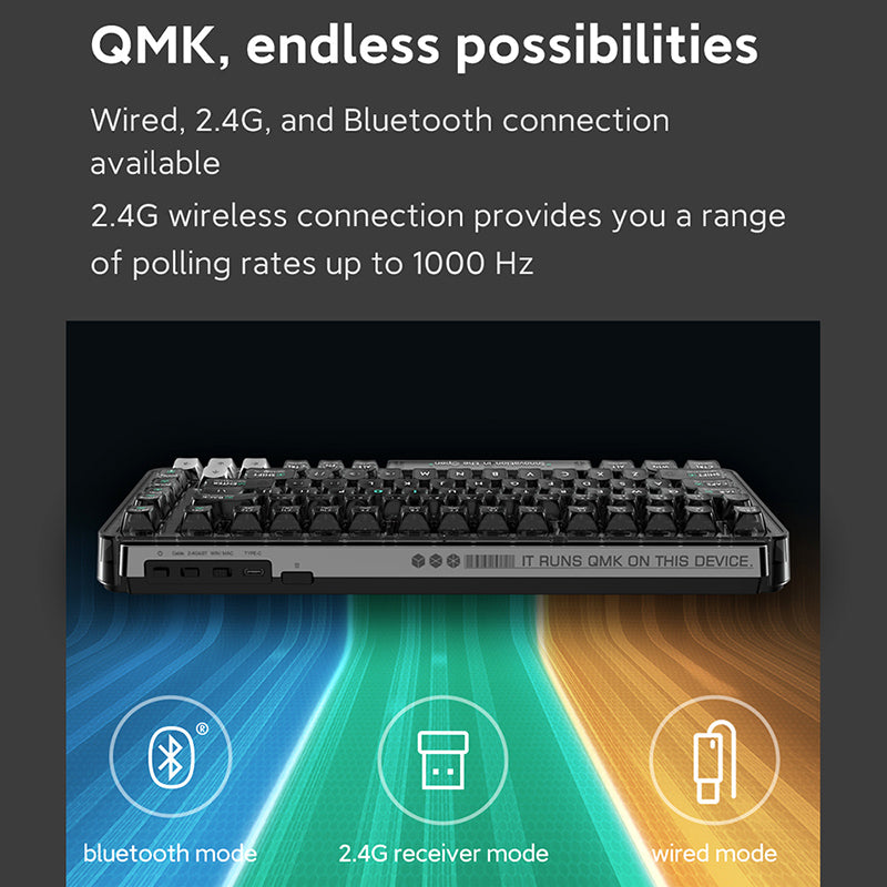 Xiaomi x MIIIW BlackIO 83 Wireless Mechanical Keyboard - WhatGeek