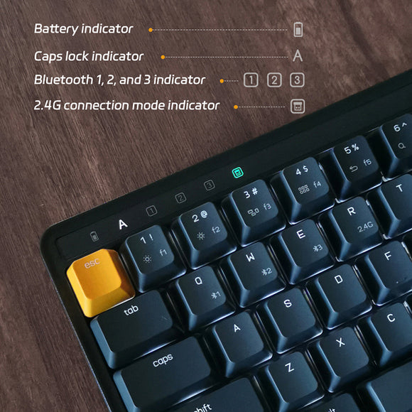 Drahtlose mechanische Tastatur der Xiaomi x MIIIW POP-Serie