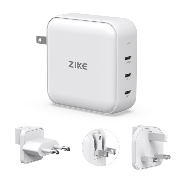 ZIKE Z1214 140W USB-C Power Adapter Triple Fast Charging