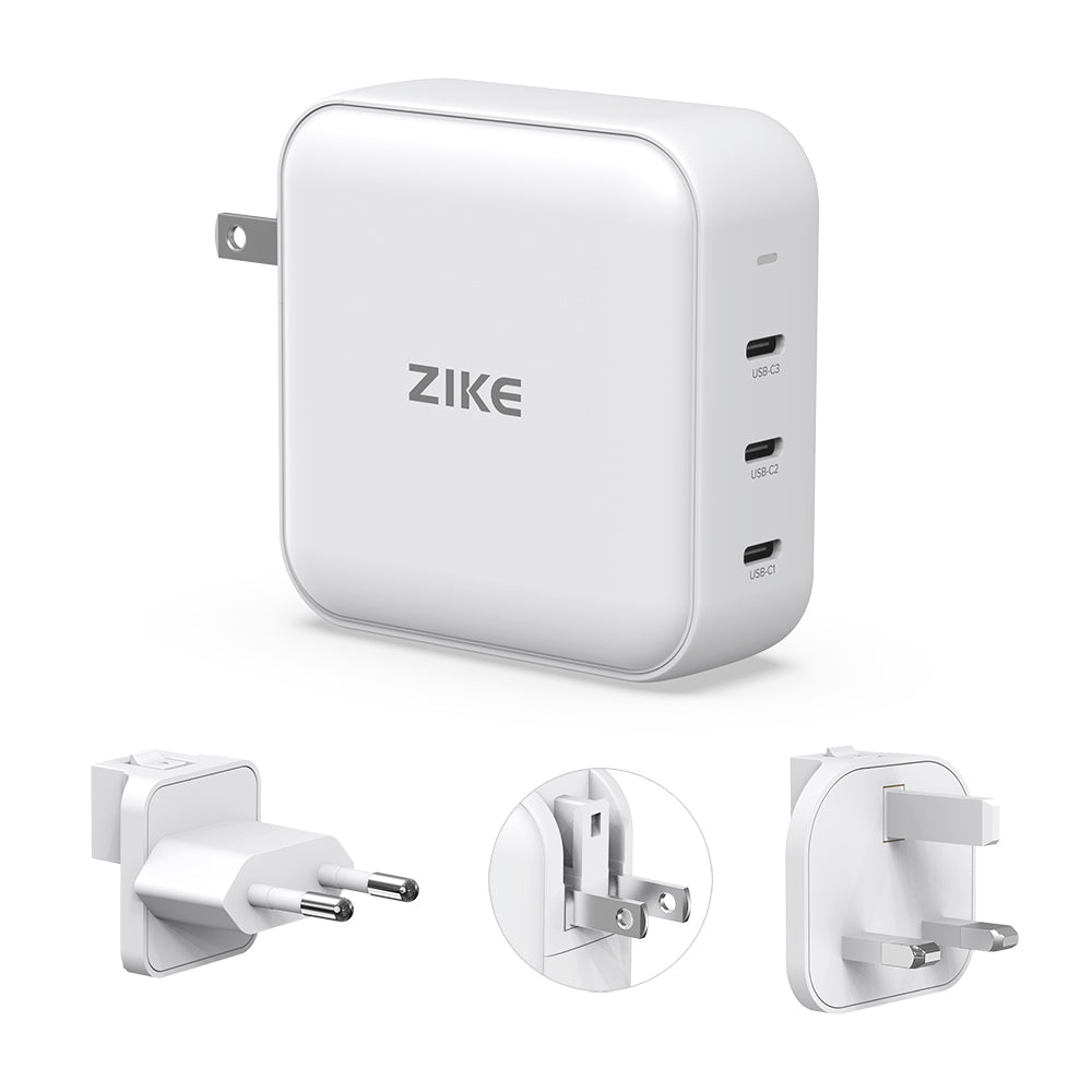 ZIKE Z1214 140W USB-C Power Adapter Triple Fast Charging