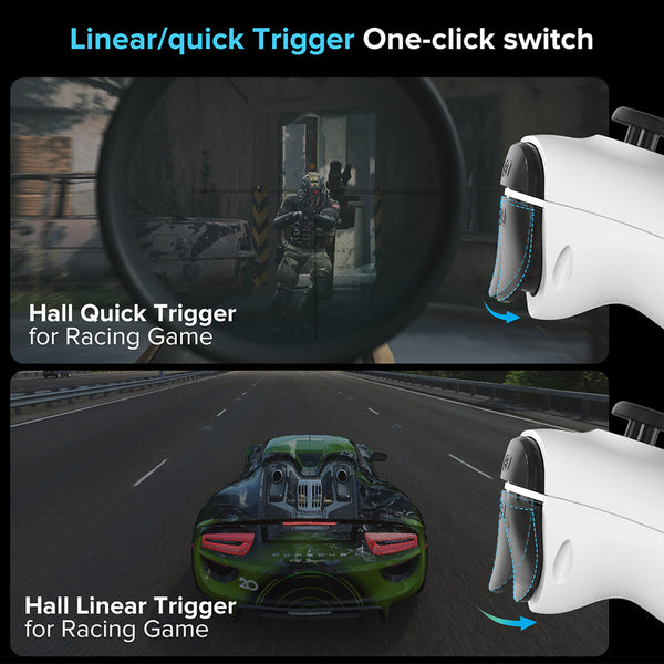 ZIKE Z331 Mobile Gaming Controller Hall Effect Joysticks