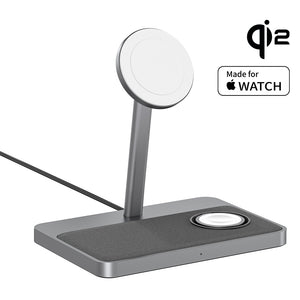 ZIKE Z557C 3-in-1 15W Magnetic Wireless Charging Stand