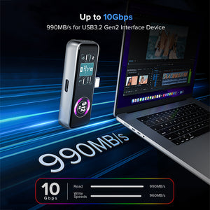 ZIKE Z791C USB-C Magnetic External SSD for iPhone 16/15 High-Speed Recording