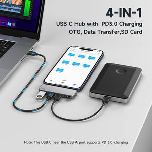 ZIKE Z806 USB-C Extender for iPhone 16/15 Media Hub