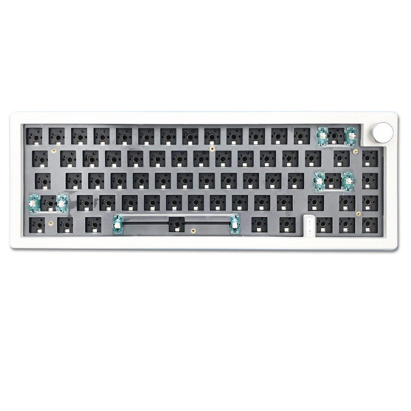 ZUOYA GMK67 Kit fai da te per tastiera da gioco a tripla modalità con guarnizione