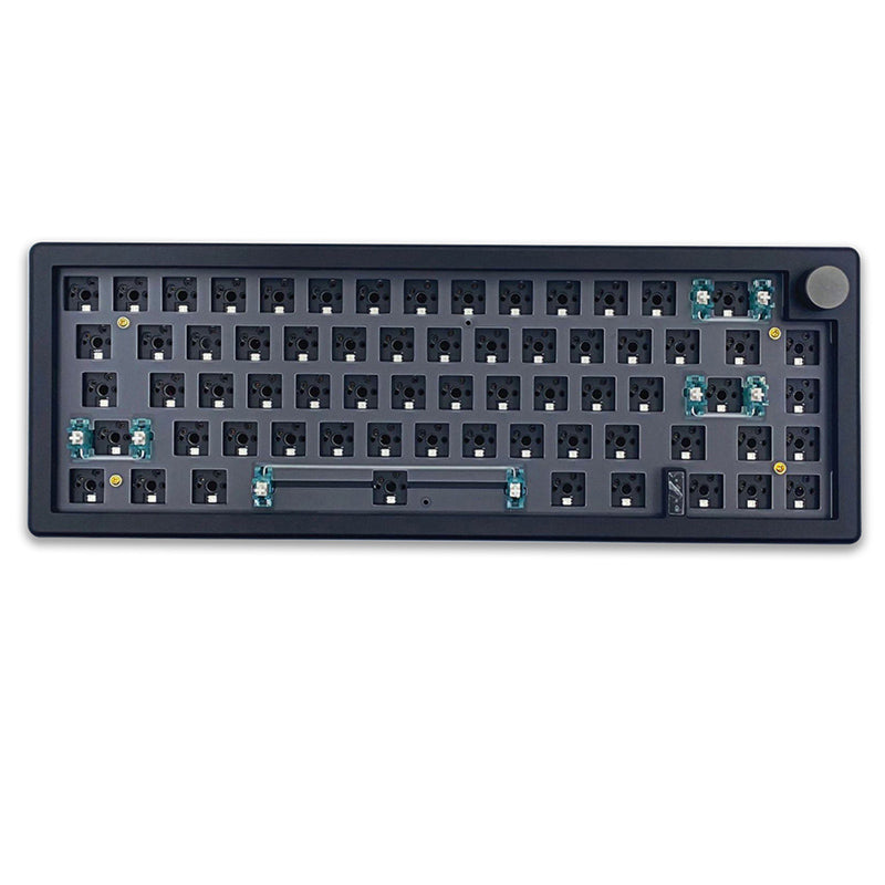 ZUOYA GMK67 Dichtung Triple-Mode-Gaming-Tastatur-DIY-Kit