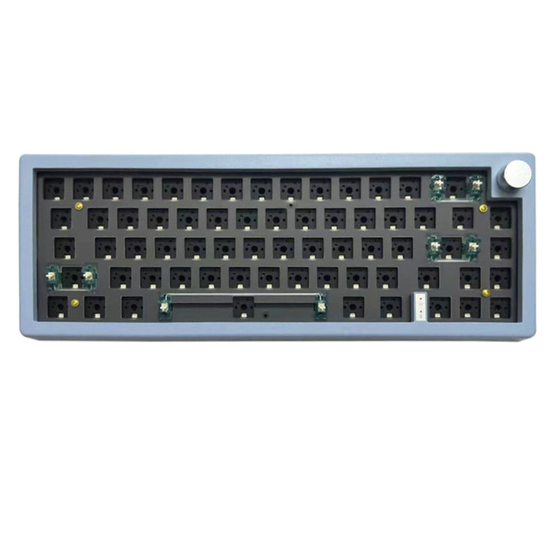 ZUOYA GMK67 Dichtung Triple-Mode-Gaming-Tastatur-DIY-Kit