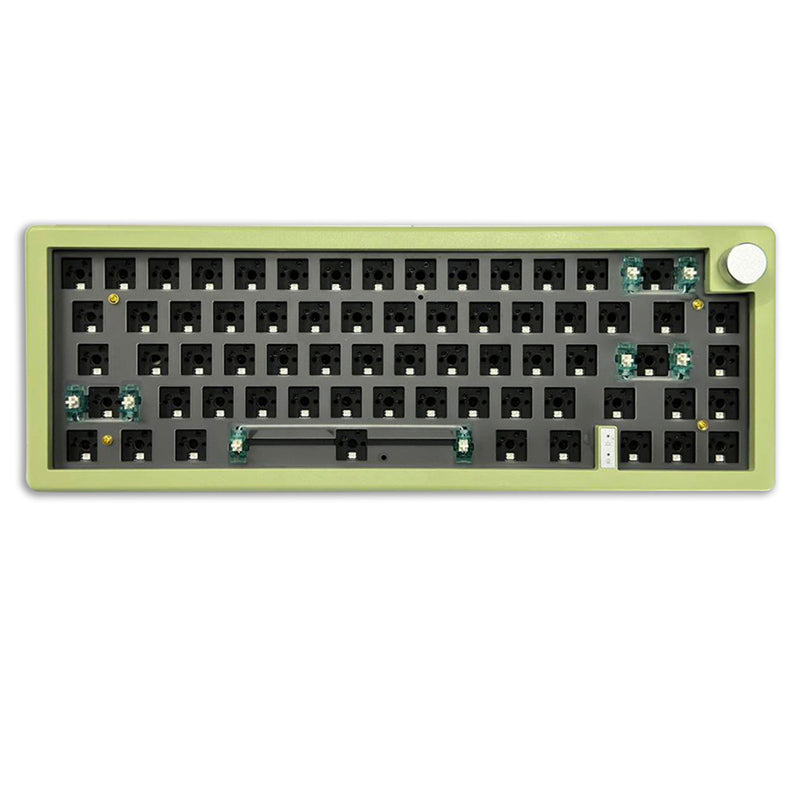 ZUOYA GMK67 개스킷 트리플 모드 게임용 키보드 DIY 키트