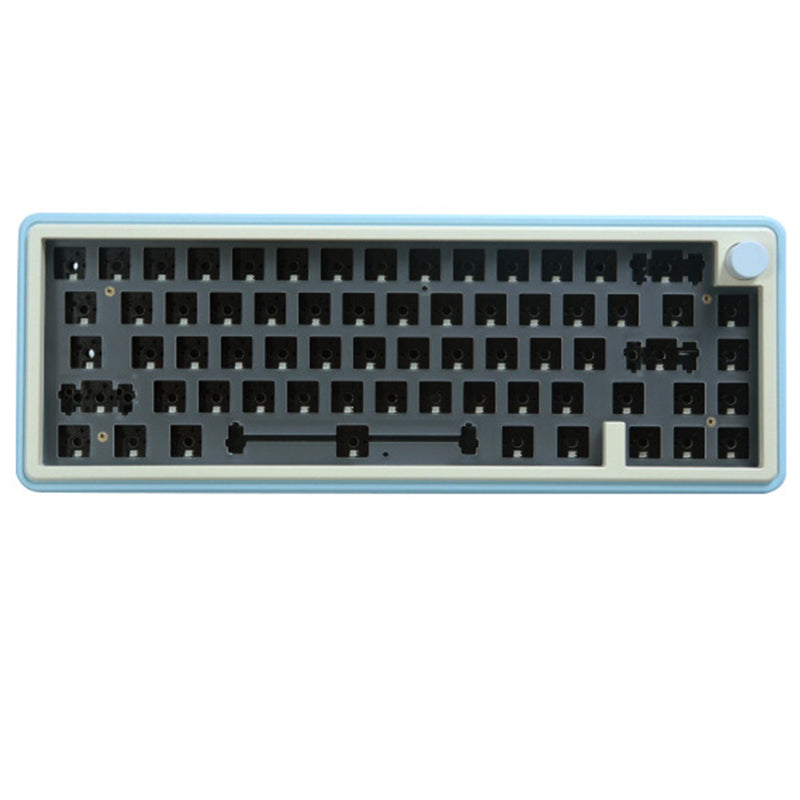 ZUOYA LMK67 Triple-mode RGB Gaming Keyboard Gasket DIY Kit - WhatGeek