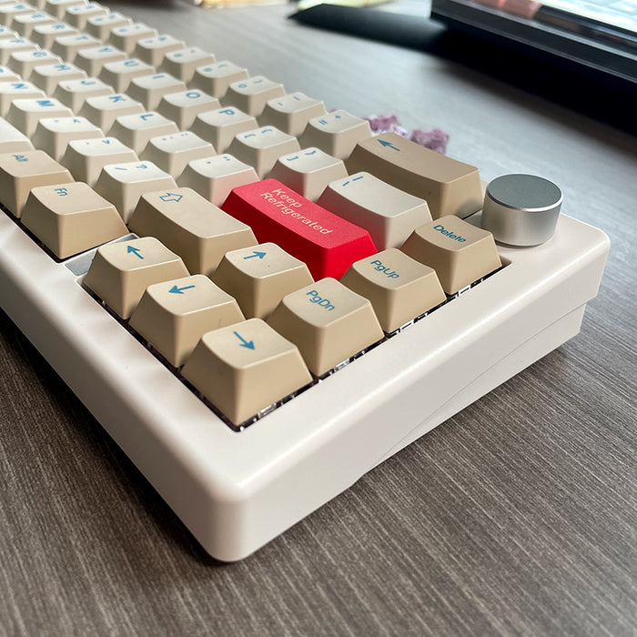 Illustration of Custom Keyboard Kit With Ergonomic Design And Macro Controls