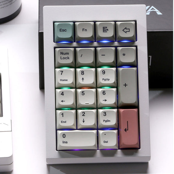 ZUOYA LMK21 Wireless Number Pad Keyboard Kit unterstützt VIA Aluminium Macro Pad