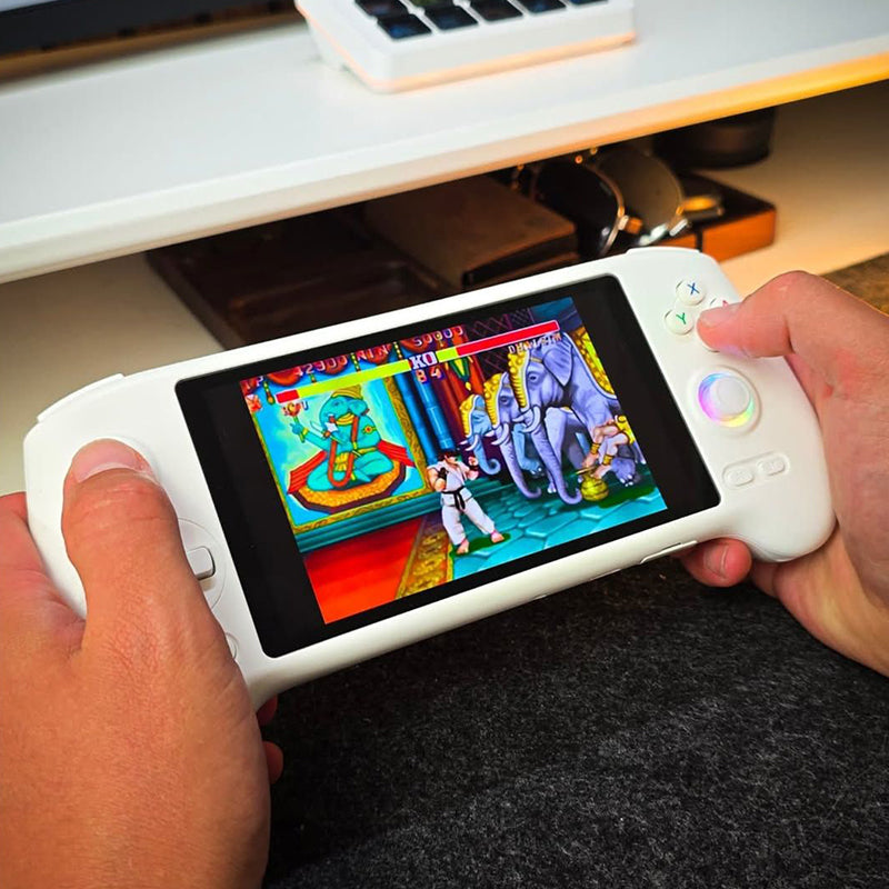 ANBERNIC RG557 Game Console Android System AMOLED Screen