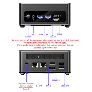 AOOSTAR GEM12 Gaming Mini PC AMD R9