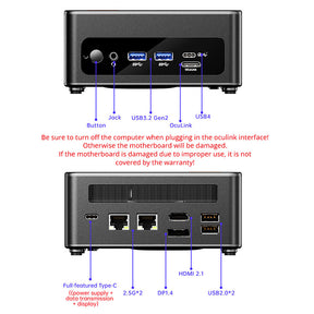 AOOSTAR GEM12 Gaming Mini PC AMD R9