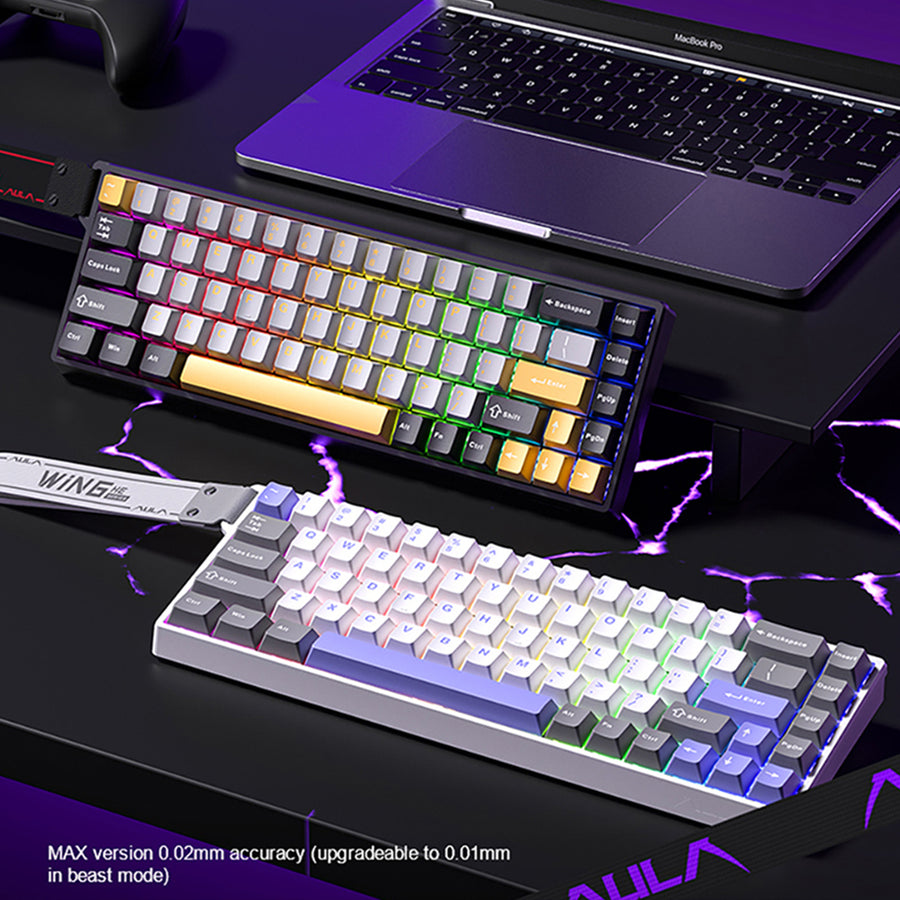 Win68 Keyboard AULA WIN68 Magnetic Switch Wired Gaming Keyboard - WhatGeek