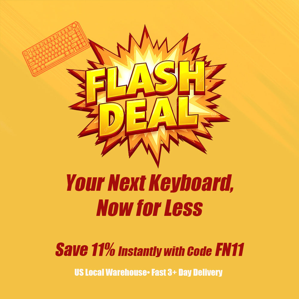 Clearance Sale – 13% Off Keyboards & Accessories | Limited Stock