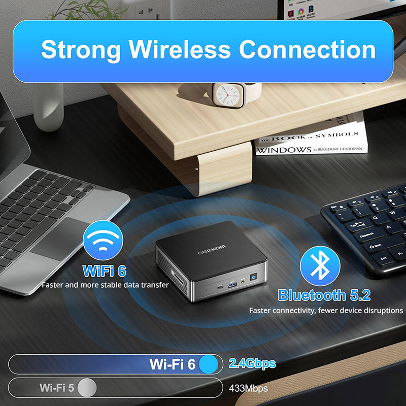 GEEKOM Air12 Mini PC 12th Gen Intel Alder Lake N100 - WhatGeek