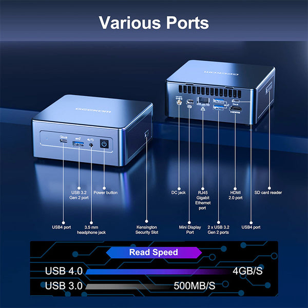 GEEKOM IT11 Mini PC 11th Gen Intel Core i7