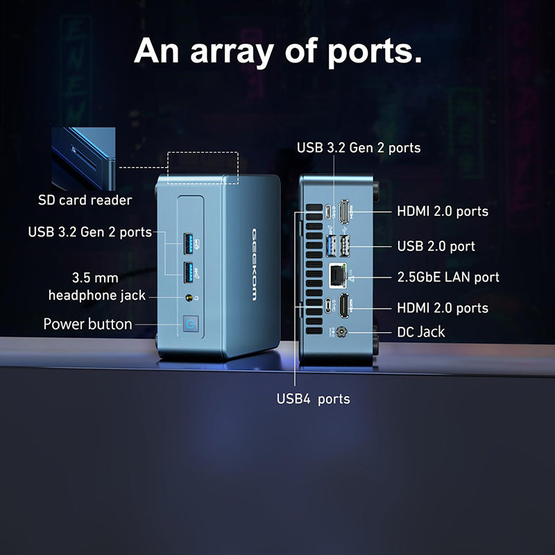 GEEKOM IT13 Mini PC Intel Core i7 - WhatGeek