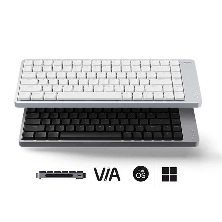 MonsGeek MG75 White DIY Keyboard Kit - WhatGeek