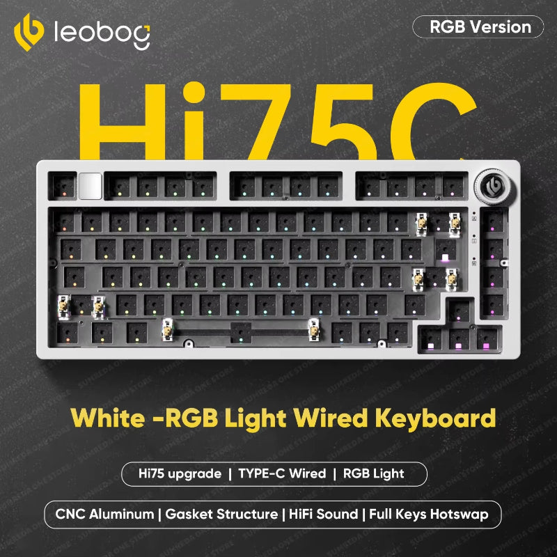 WhatGeek x LEOBOG Hi75 Hi75C Aluminum Keyboard Kit - WhatGeek