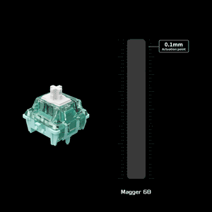 LUMINKEY Magger68 Ultra Gaming Keyboard 8K Polling Rate Magnetic Switch