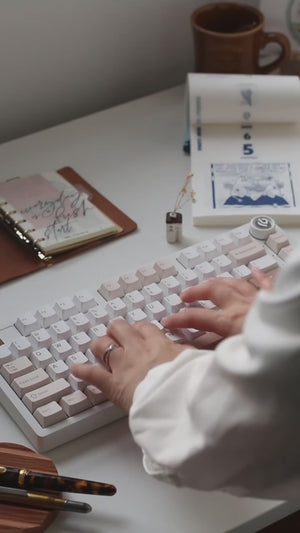 WhatGeek x LEOBOG Hi75C Pro Tri-mode Wireless Thocky Keyboard Aluminum Mechanical Keyboard