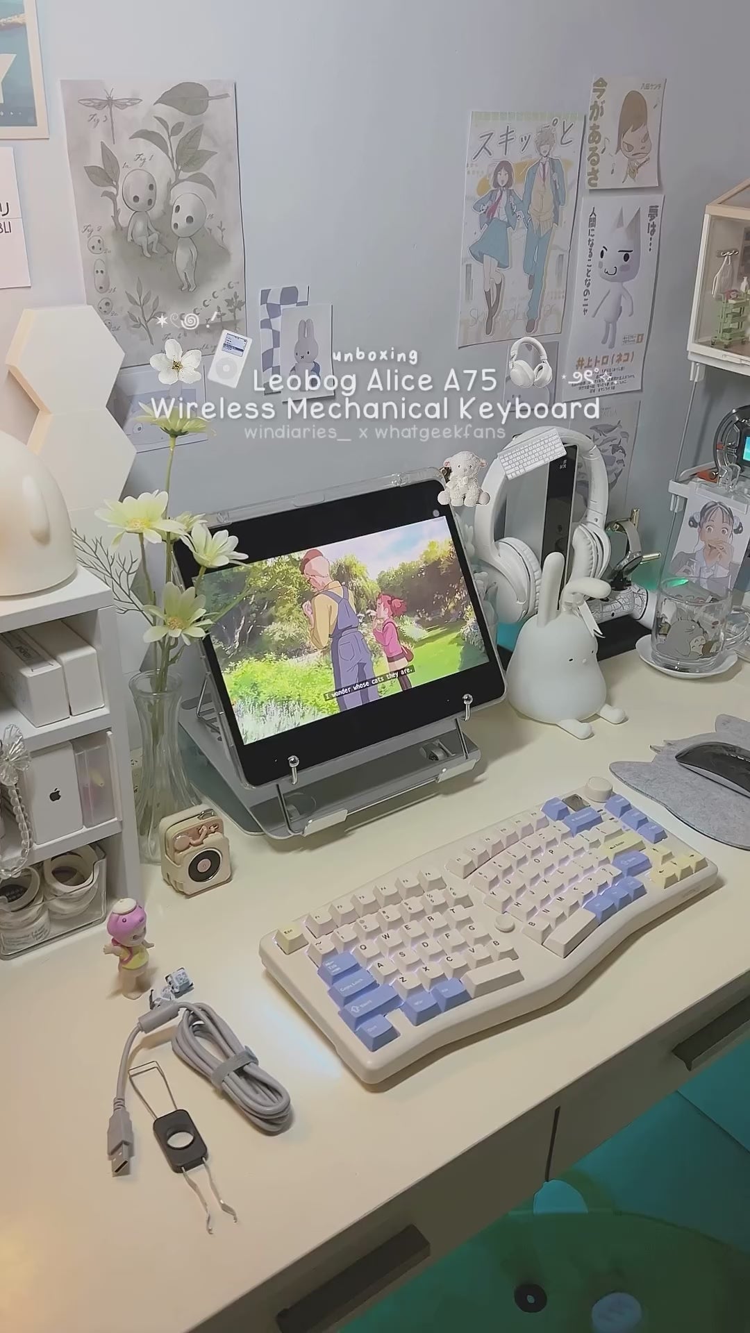 Leobog A75　Aliceレイアウト LEOBOG A75