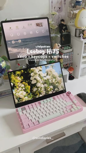 WhatGeek x LEOBOG Hi75 Hi75C Pro RGB Wired/ Tri-mode Aluminum Keyboard Kit DIY Keyboard