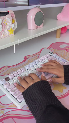 WhatGeek x LEOBOG Hi75 Wired Aluminum Mechanical Keyboard Thocky Keyboard