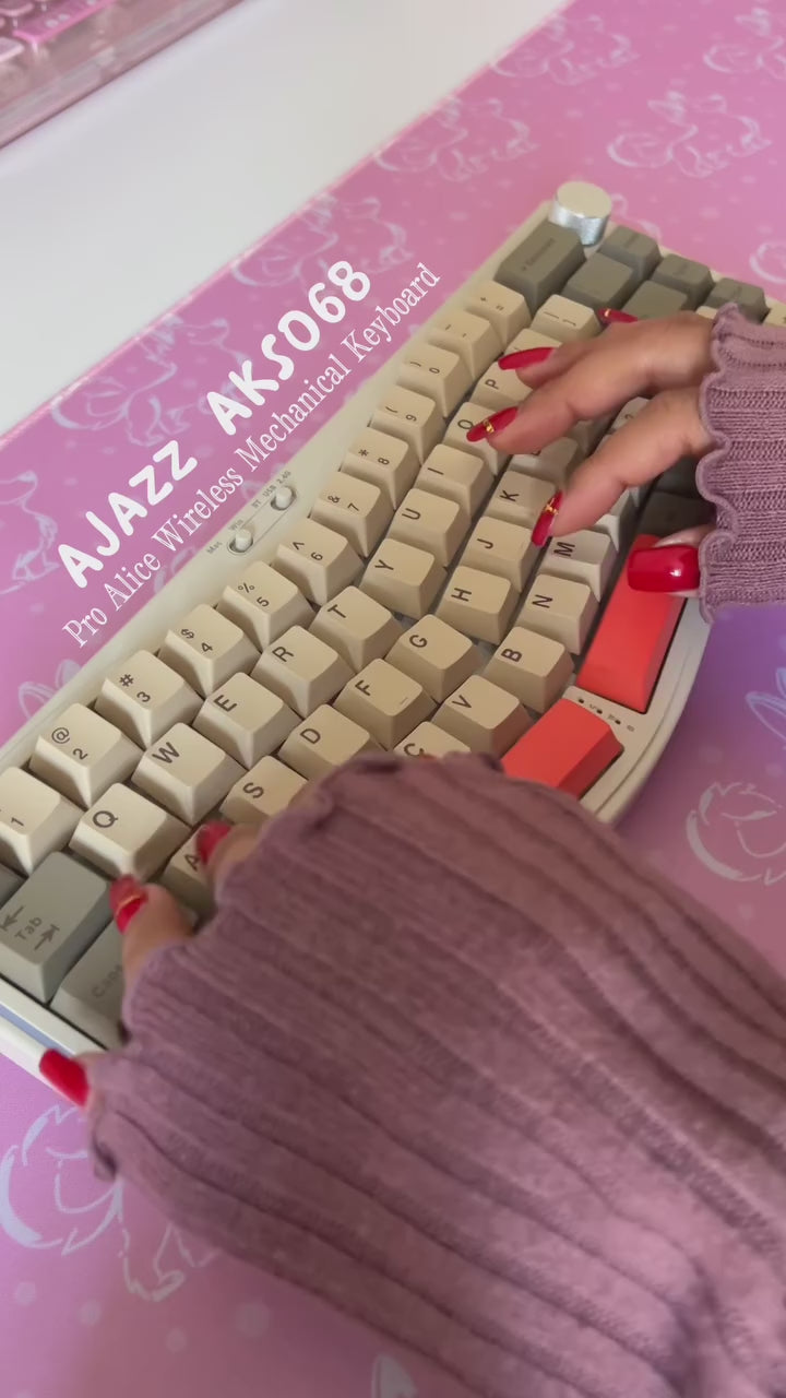 Ajazz AKS068 Alice VIA Mechanical Keyboard - WhatGeek
