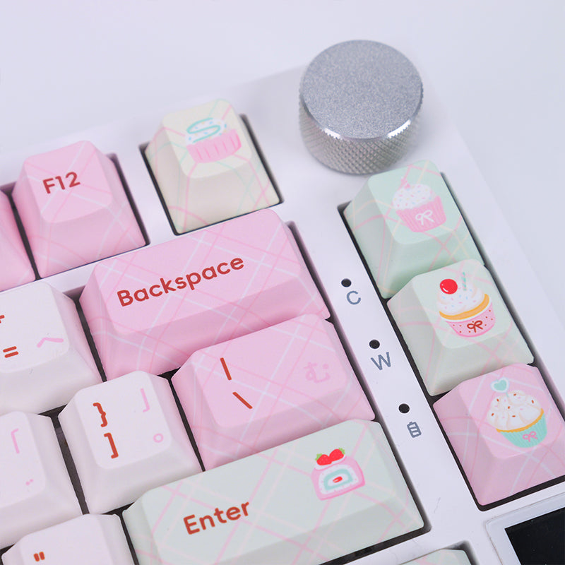 whatgeek_ajazz_AK820_keyboard_and_summer_dessert_keycaps_9