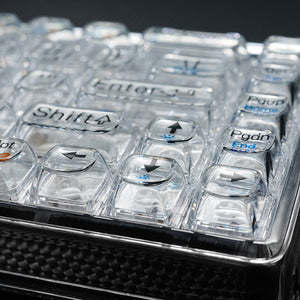 Lofree 1% Dual Mode Transparent Keyboard details