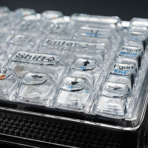 Lofree 1% Dual Mode Transparent Keyboard details
