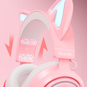 SOMIC GS510 RGB Cat Ear Headset 3.5mm Wired