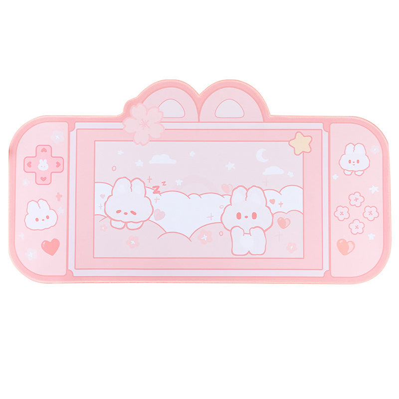 Grand tapis de souris de jeu ACGAM Cute Rabbit