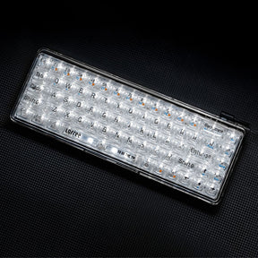 Lofree 1% Dual Mode Transparent Keyboard show